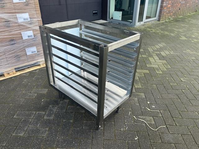 Rvs onderstel + schappen, Zakelijke goederen, Horeca | Overige