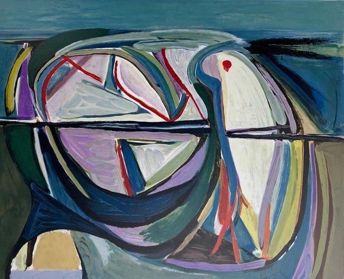 Bram van Velde (1895-1981) - MP7 (Composition with parrot), Antiek en Kunst, Antiek | Overige Antiek
