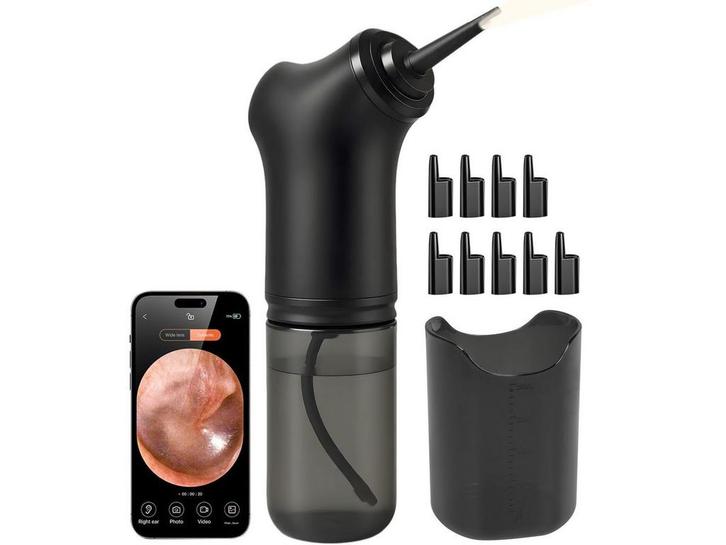 Nuvance Oorsmeer Verwijderaar - Elektrisch - Met Camera &, Huis en Inrichting, Overige Huis en Inrichting, Nieuw, Verzenden