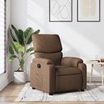 Verstelbare Fauteuil stof bruin | Tweedekansje | OP=OP, Nieuw, 75 tot 100 cm, Ophalen of Verzenden, 75 tot 100 cm
