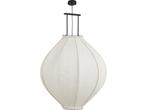 Mica Decorations Pego Hanglamp - H94 x Ø70 cm - Linnen - Off, Huis en Inrichting, Lampen | Hanglampen, Verzenden, Nieuw