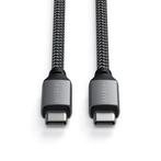 USB C naar USB C kabel | Satechi | 2 meter (100W, 480 Mbps), Computers en Software, Verzenden, Nieuw