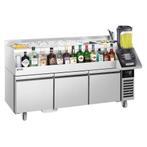 GGM Gastro | Cocktail Bar Station - 1600mm - 235 liter - 3 |, Zakelijke goederen, Horeca | Meubilair en Inrichting, Verzenden