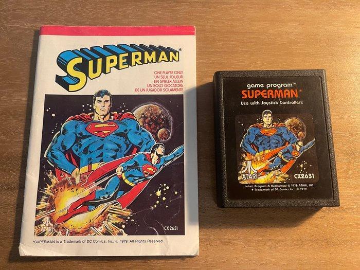 Atari - 2600 VCS - SUPERMAN Atari 2600 Rare Version, Spelcomputers en Games, Spelcomputers | Overige Accessoires
