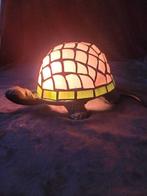 Tiffany Style - Tafellamp - Glas, Messing - Tartaruga Lamp