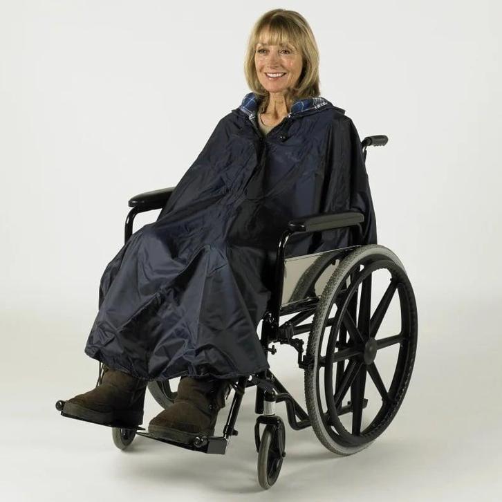Rolstoel poncho Splash ongevoerd, Diversen, Verpleegmiddelen, Ophalen of Verzenden