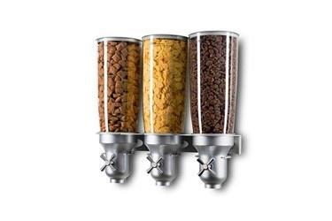 Ontbijtgranendispenser | 3 x 5 Liter | Wandmontage, Zakelijke goederen, Horeca | Overige, Verzenden