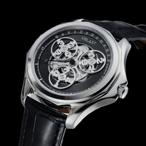 Ublast - Axial Force - Automatic Ltd Edition - REF.UBAXF42BK, Sieraden, Tassen en Uiterlijk, Horloges | Heren