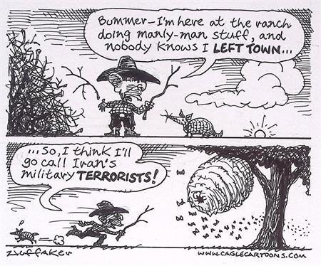 Pentekening Amerika - Iran leger (lijst optie, Tekeningen), Antiek en Kunst, Kunst | Tekeningen en Foto's, Verzenden