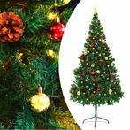 210cm Kunstkerstboom met LED - Tweedekansje - Groen - OP..., Ophalen of Verzenden, Nieuw