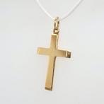 Zonder minimumprijs - Kruishanger - 14 karaat Geel goud, Sieraden, Tassen en Uiterlijk, Antieke sieraden