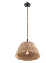 Rotan Hanglamp – Handgeweven Plafondlamp in Landelijke Stijl, Huis en Inrichting, Lampen | Hanglampen, Verzenden, Nieuw