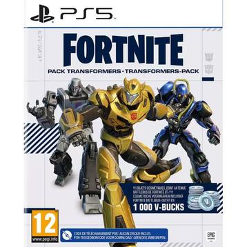 Fortnite Transformers pack (ps5 nieuw)