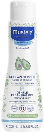 MUSTELA BEBE GENTLE CLEANSING GEL HAIR AND BODY DOUCHEGEL .., Kinderen en Baby's, Verzenden, Nieuw