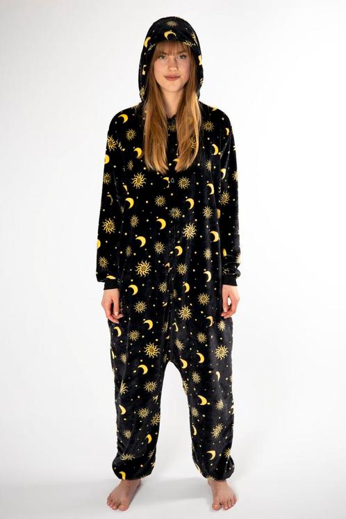 Onesie Maan Zon Sterren Pak L-XL Maantjespak Kostuum Zwart H, Kleding | Heren, Carnavalskleding en Feestkleding, Kleding, Nieuw
