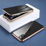 iPhone XR Magnetisch Privacy Hoesje met Tempered Glass -, Verzenden, Nieuw