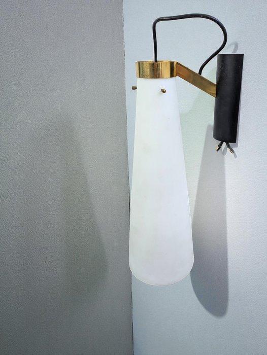 Wandkandelaar - Glas, Antiek en Kunst, Antiek | Lampen