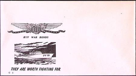 Amerikaanse envelop WWII (lijst optie), Verzamelen, Militaria | Tweede Wereldoorlog, Verzenden