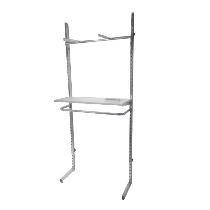 *TIP*  wandsysteem gondola kledingrek kliksysteem 1 meter, Huis en Inrichting, Overige Huis en Inrichting, Ophalen of Verzenden