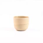 Espresso Kopje &#8211; Half Glazed | Sand Yellow, Verzenden, Nieuw