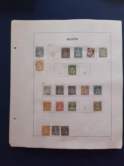 Zwitserland 1850/1959 - gestempelde verzameling, Postzegels en Munten, Postzegels | Europa | België
