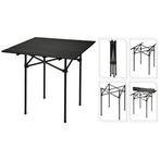 Campingtafel | Redcliffs | 70 x 70 x 69 cm, Caravans en Kamperen, Verzenden, Nieuw