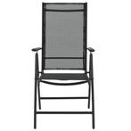 Tuinset Milano - 6 personen - donkergrijs, Tuin en Terras, Tuinsets en Loungesets, Verzenden, Nieuw