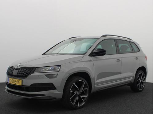 Zakelijke Lease |  Škoda Karoq 1.5 TSI ACT Sportline Busines, Auto's, Skoda, Lease, Zwart, Automaat, SUV of Terreinwagen, Overige kleuren