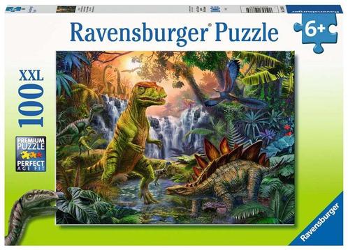Oase van Dinosauriërs Puzzel (100 XXL stukjes) |, Kinderen en Baby's, Speelgoed | Kinderpuzzels, Nieuw, Verzenden