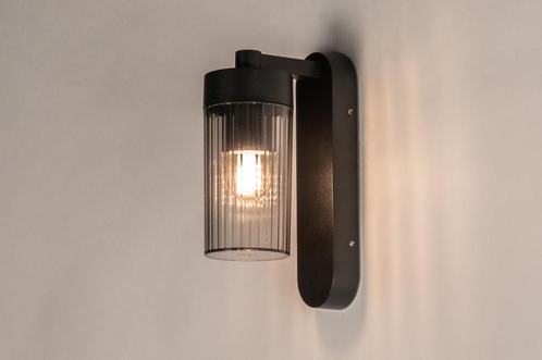 Rietveld Wandlampen - Zwart - Kunststof, Metaal, Aluminium, Huis en Inrichting, Lampen | Wandlampen, Verzenden
