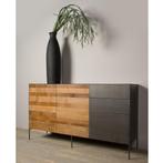 *WOONWINKEL* Tower Living Pandora Dressoir Metaal En Teak, Verzenden, Nieuw