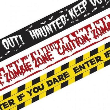 AMSCAN - Set van 3 rollen afzetlint Halloween - Decoratie > beschikbaar voor biedingen