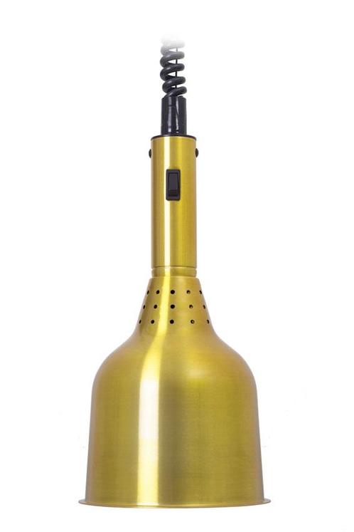 GGM Gastro | Warmtelamp - 250 Watt - Ø 180 mm - Messing |, Huis en Inrichting, Keuken | Bestek, Nieuw, Overige materialen, Verzenden