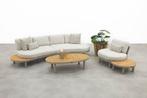 Mira organische platform loungeset + loungestoel -, Verzenden, Nieuw, Hout, Loungeset