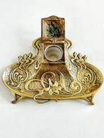 Inktpot - Encrier Art Nouveau - Brons
