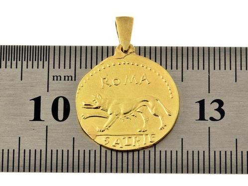 Hanger - 18 karaat Geel goud, Sieraden, Tassen en Uiterlijk, Antieke sieraden