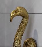 Wanddecoratie - Italië - Goudkleurige Flamingo