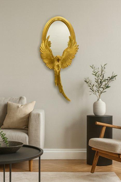 Wandspiegel - Hout - Wandspiegel, Antiek en Kunst, Curiosa en Brocante