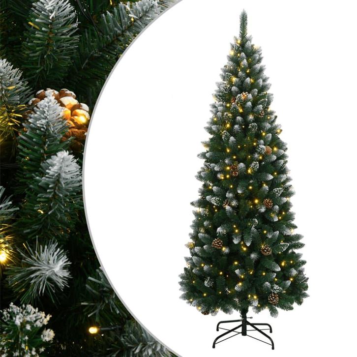 vidaXL Kunstkerstboom met 300 LEDs 240 cm, Diversen, Kerst, Nieuw, Verzenden