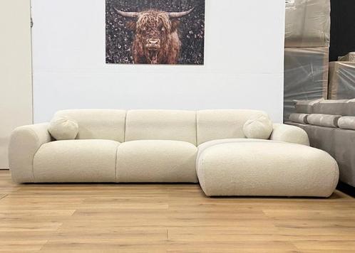 Hoekbank BONN Beige 300 x 170 cm, Huis en Inrichting, Banken | Bankstellen, 250 tot 300 cm, 100 tot 125 cm, Hoekbank, Vierpersoons of meer