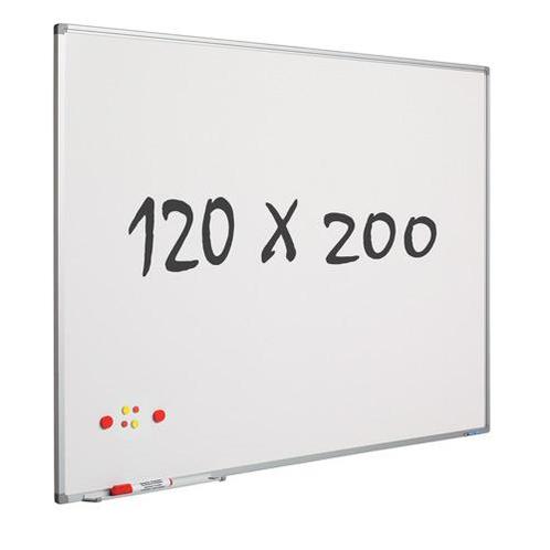 Whiteboard 120x200 cm - Magnetisch, Zakelijke goederen, Kantoor en Winkelinrichting | Kantoormeubilair en Inrichting, Ophalen of Verzenden