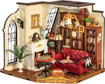 Robotime Catherines Living Room Modelbouw Knutselen beschikbaar voor biedingen