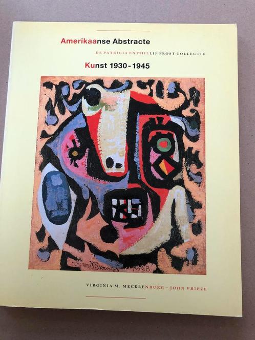 Amerikaanse Abstracte Kunst 1930-1945 - zeldzaam, Boeken, Kunst en Cultuur | Beeldend, Zo goed als nieuw, Ophalen of Verzenden