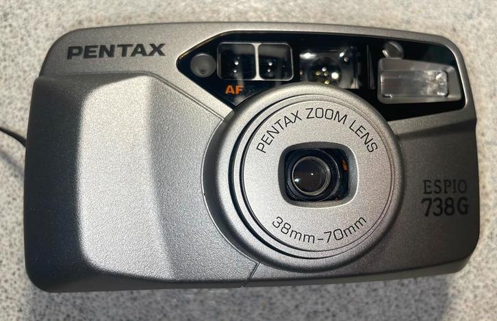 Pentax Espio 738G Compacte Analoge Camera in Nieuwstaat, Audio, Tv en Foto, Fotocamera's Analoog, Compact, Nieuw, Pentax, Ophalen of Verzenden