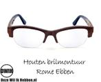 DWIH - Houten brilmontuur - Rome - Ebben, Nieuw