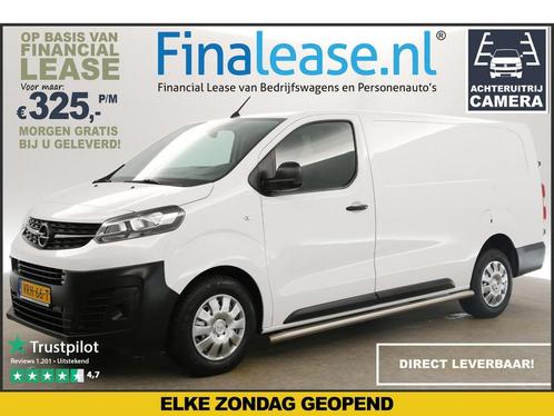 Opel Vivaro 1.5 CDTI L3H1 Airco Cruise Carplay Camera €325pm, Auto's, Bestelauto's, Lease, Handgeschakeld, Diesel, Wit, Opel, Verzenden