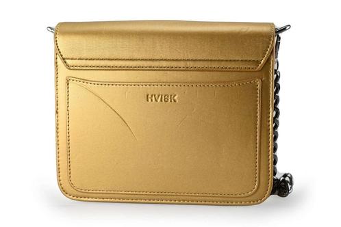 Hvisk Tas Goud | 10% extra korting, Sieraden, Tassen en Uiterlijk, Tassen | Damestassen, Zo goed als nieuw, Verzenden