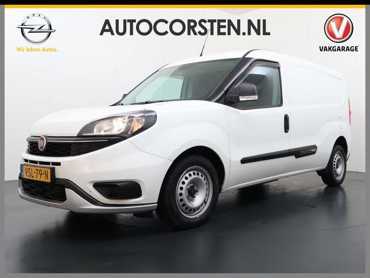 Fiat Doblò Cargo 1.6JTD 105PK L2H1 3-Persoons Airco Trekking, Auto's, Bestelauto's, Lease, Overige kleuren, Handgeschakeld, Wit