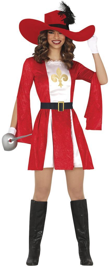 Musketier Kostuum Dames, Kleding | Dames, Carnavalskleding en Feestkleding, Nieuw, Verzenden