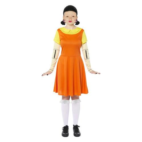 Squid Game Doll Deluxe, Kleding | Dames, Carnavalskleding en Feestkleding, Nieuw, Verzenden